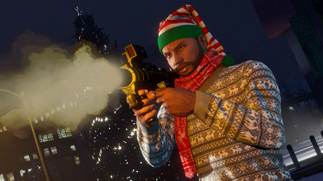 Rockstar подготовила несколько рождественских сюрпризов для пользователей GTA 5