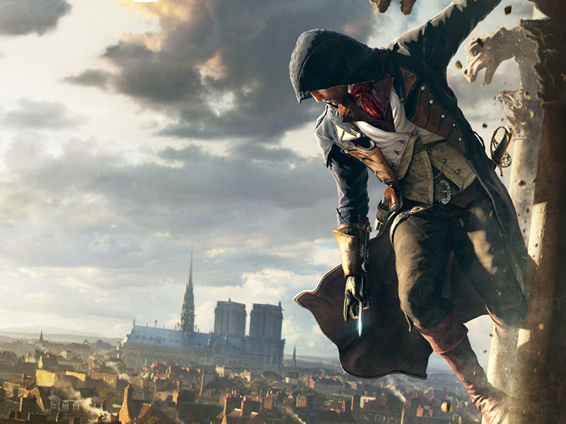 Временной сбой в игре Assassin's Creed: Unity
